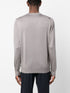 crew-neck cashmere-silk jumper
